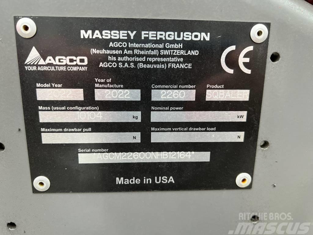 Massey Ferguson 2260 Fyrkantspressar