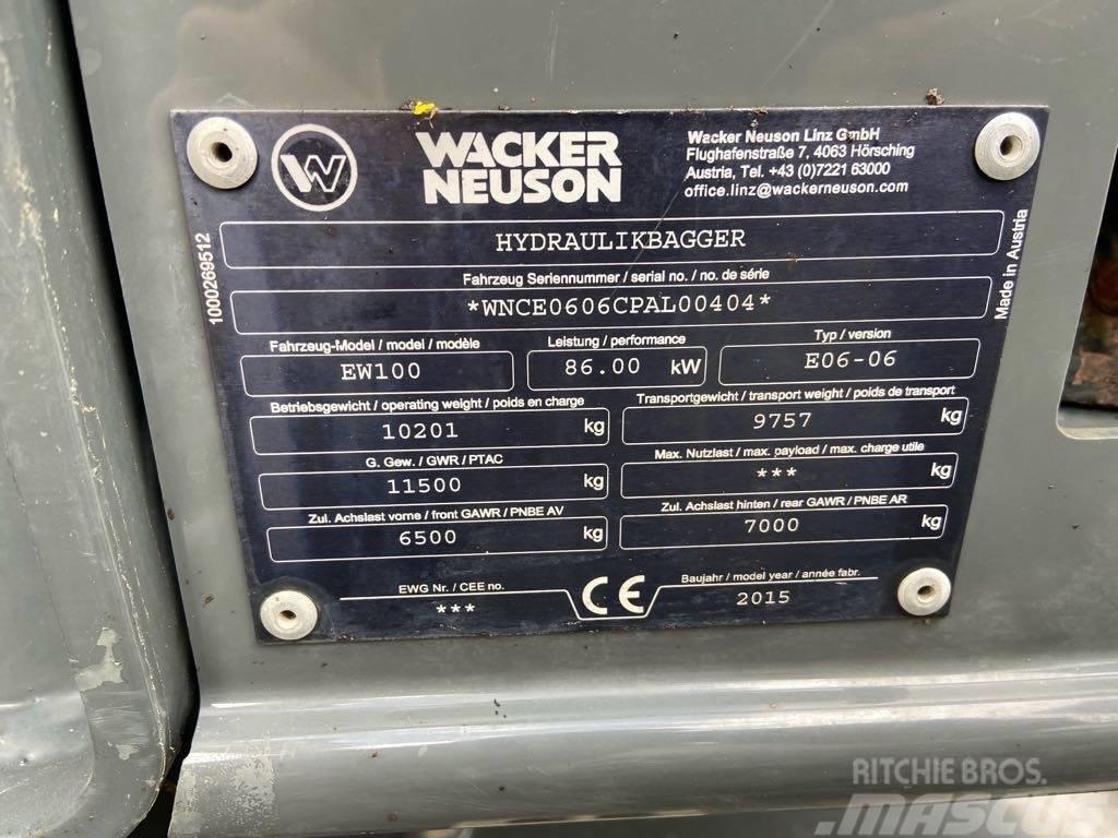 Wacker Neuson EW100 Hjulgrävare