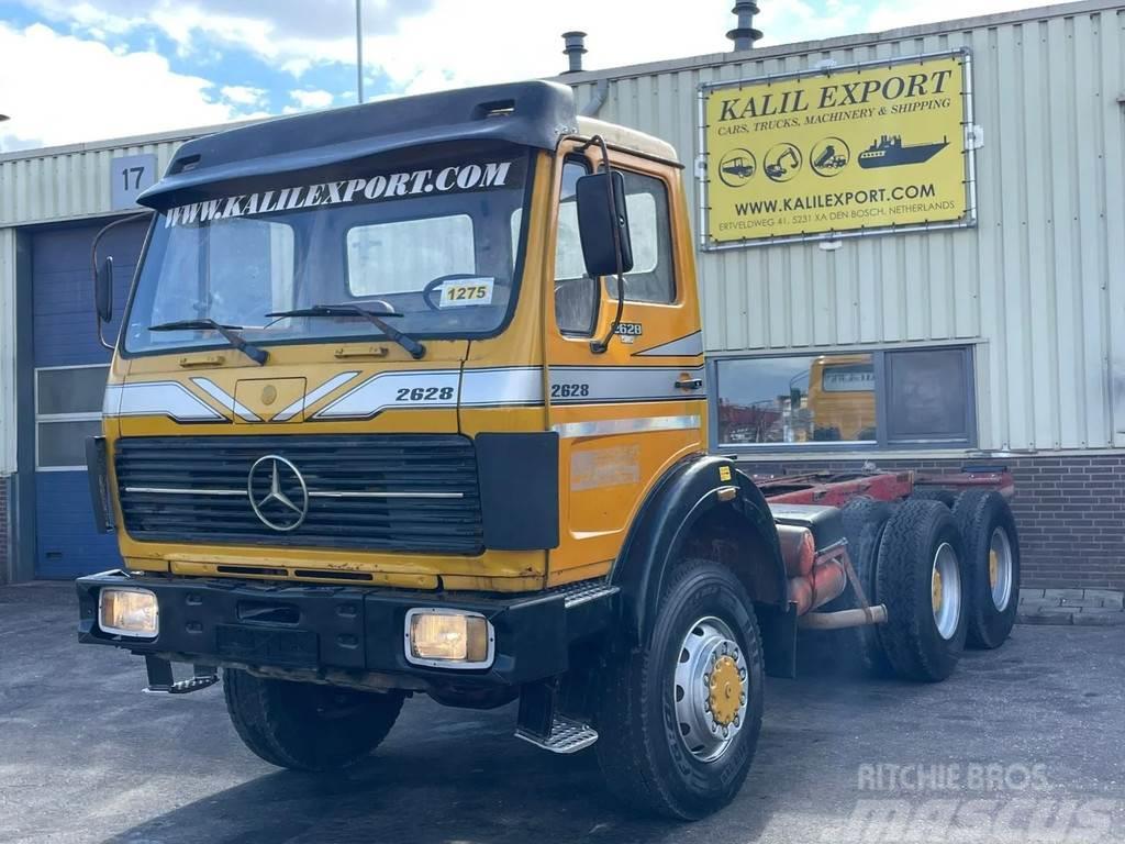Mercedes-Benz SK 2628 Chassis 6x6 V8 Big Axle's Auxilery Top Con Chassier