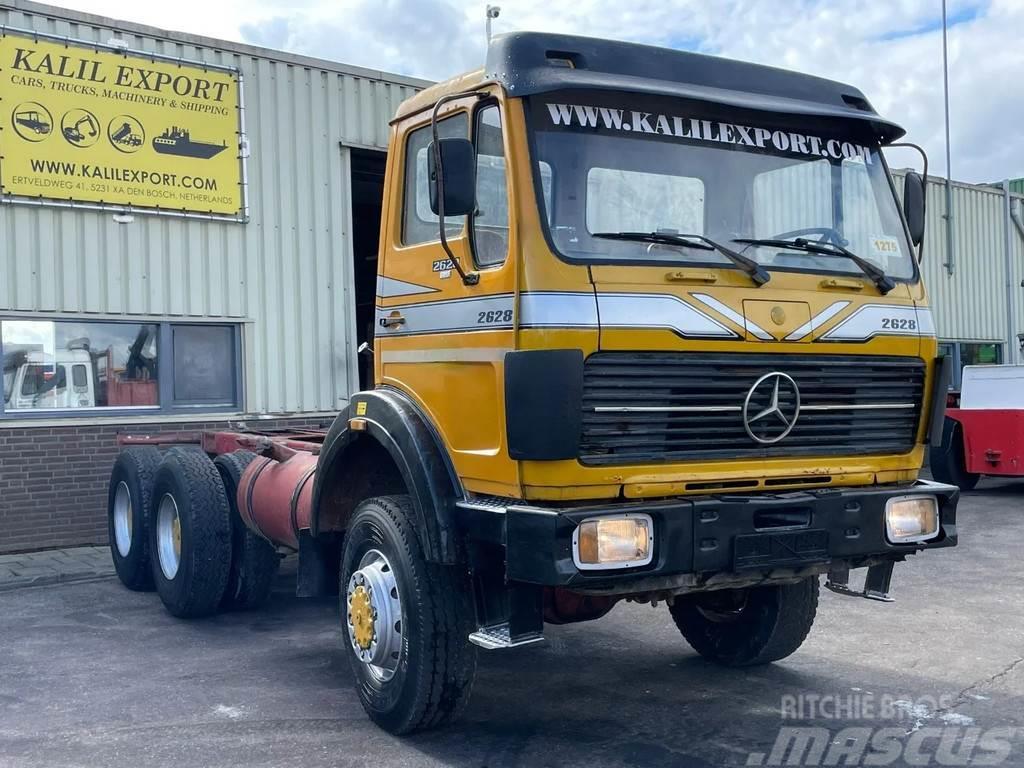 Mercedes-Benz SK 2628 Chassis 6x6 V8 Big Axle's Auxilery Top Con Chassier
