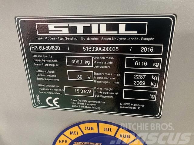 Still RX60-50/600 Elmotviktstruckar