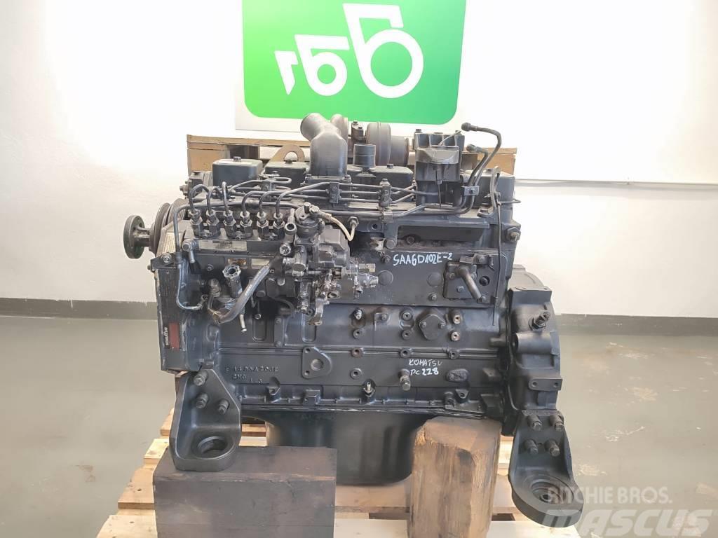 Komatsu SAA6D102E-2 complete engine Motorer