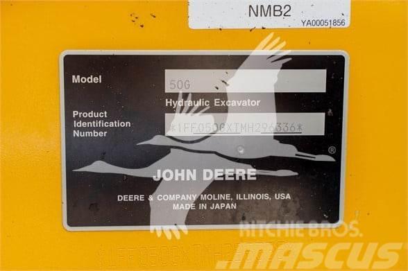 John Deere 50G Minigrävare < 7t
