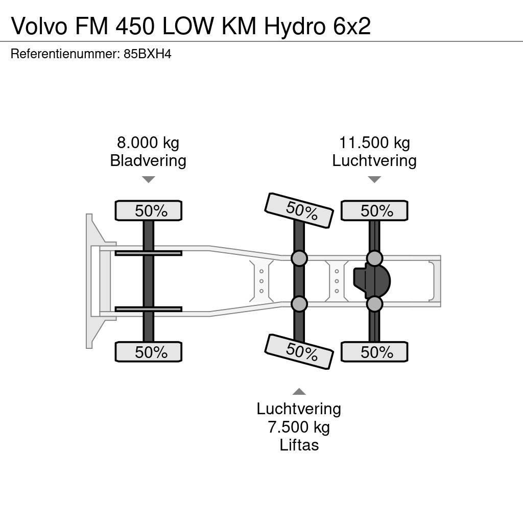 Volvo FM 450 LOW KM Hydro 6x2 Dragbilar