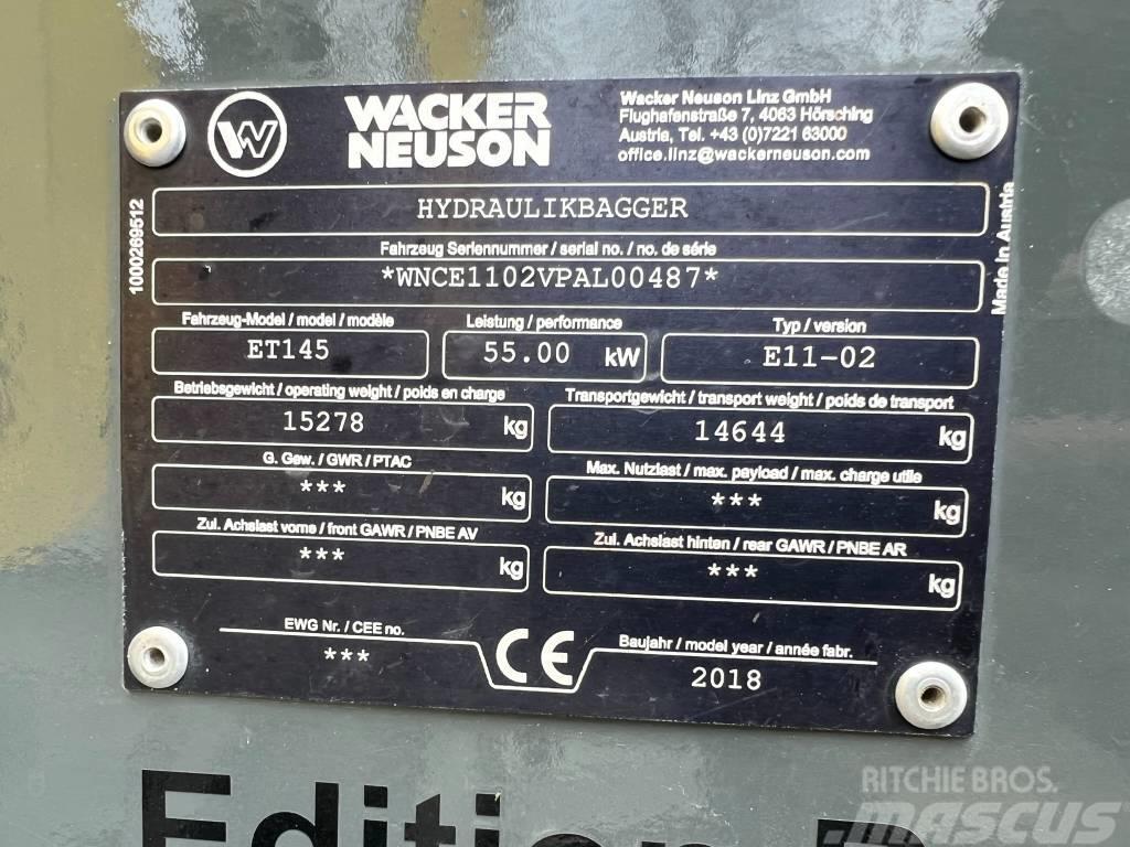 Wacker Neuson ET 145 Bandgrävare