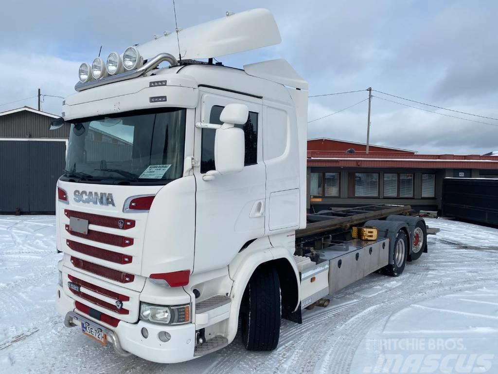 Scania R 520 Växelflak-/Containerbilar