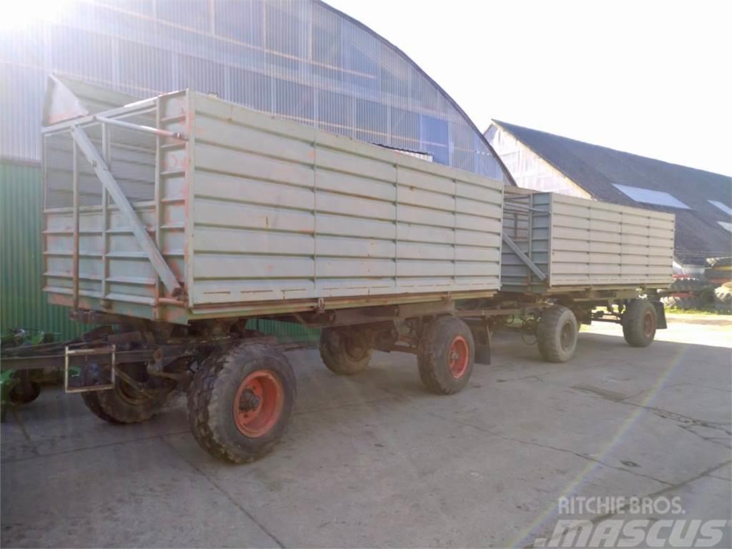  WERDAU HW 80 Gespann Bale trailers