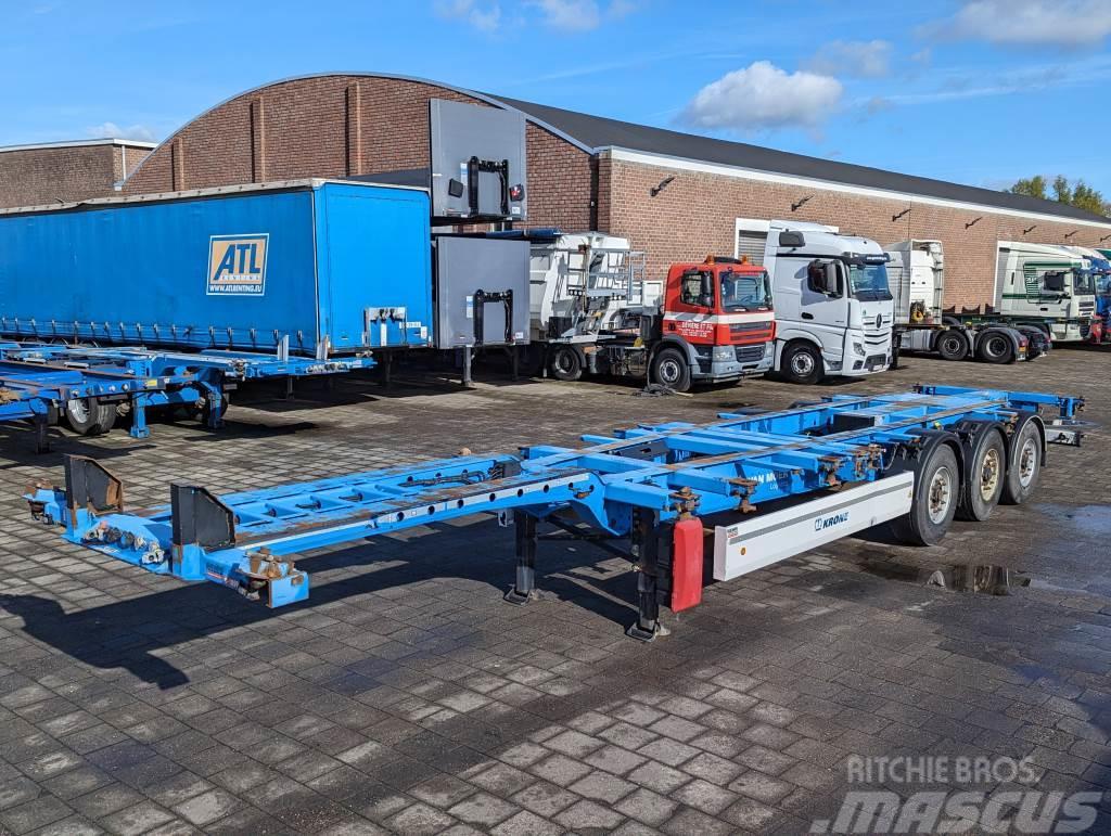 Krone SD 27 3-Assen BPW - LiftAxle - DiscBrakes - 5430kg Containertrailer