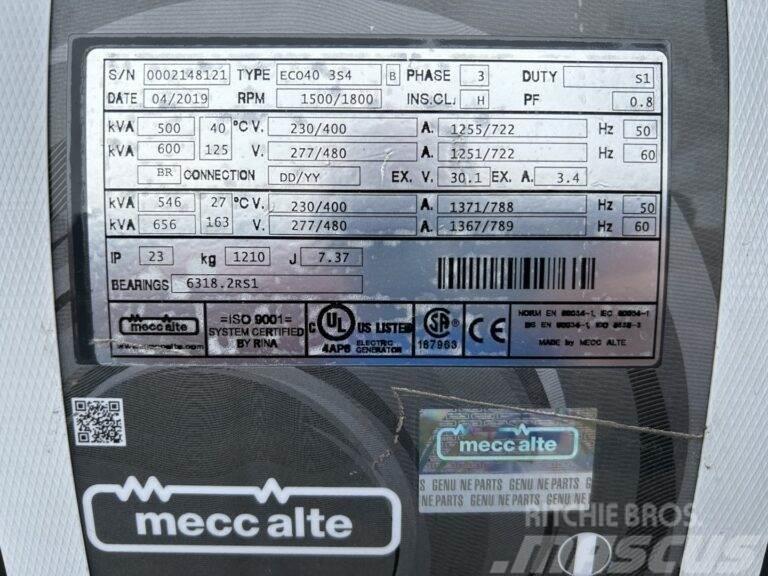CAT Mecc Alte Eco40 3S4 - Unused - 600 kVa Övriga generatorer