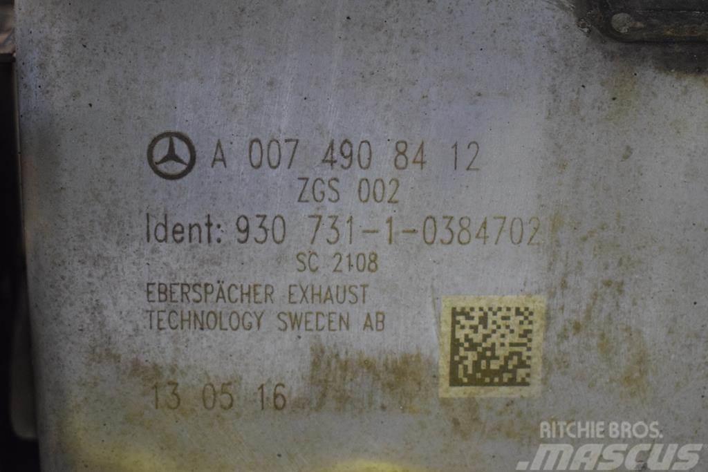 Mercedes-Benz ΚΑΤΑΛΥΤΗΣ - ΕΞΑΤΜΙΣΗ ACTROS MP4 A 007 490 Övriga