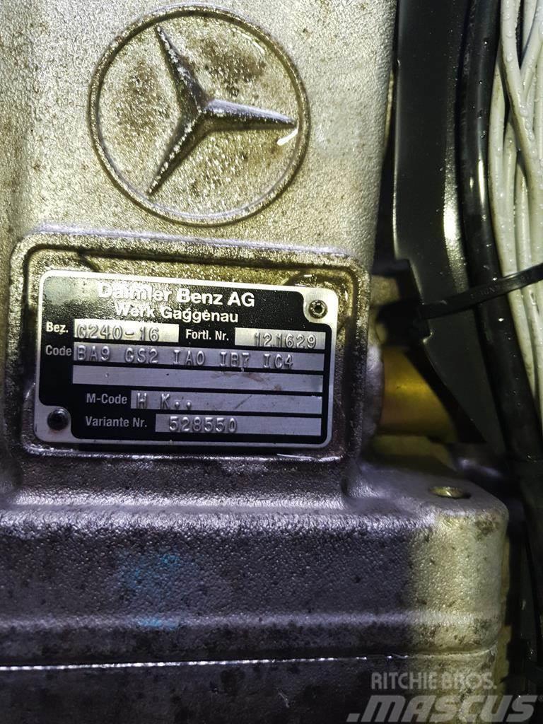 Mercedes-Benz ACTROS MP I G 240 - 16 ΜΕ INTARDER 115, ΗΛΕΚΤΡΟΝΙΚ Växellådor