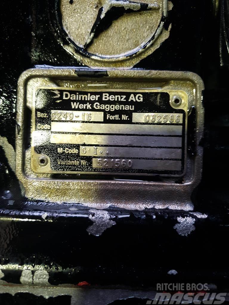 Mercedes-Benz ACTROS MP I G 240 - 16 ΜΕ INTARDER 115, ΗΛΕΚΤΡΟΝΙΚ Växellådor