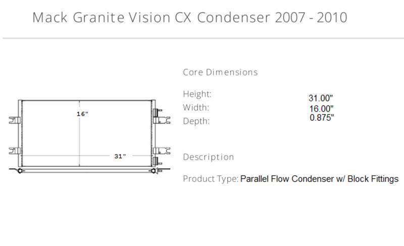 Mack Granite Vision CX Övriga