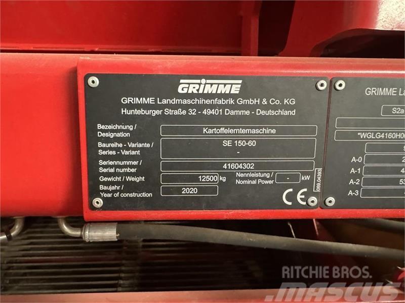 Grimme SE-150-60-UB XXL Potatisupptagare och potatisgrävare