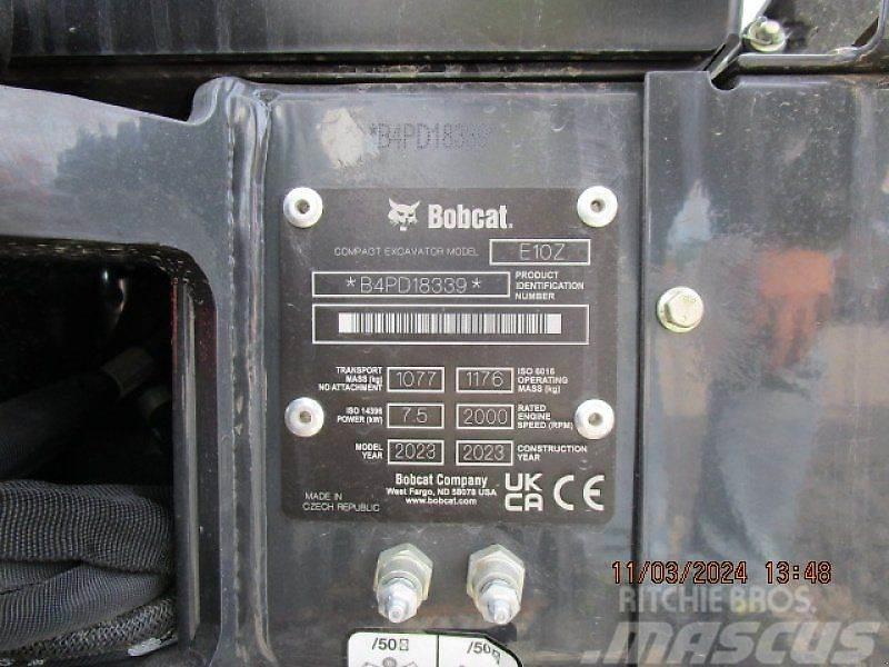 Bobcat E 10 Z Minigrävare < 7t