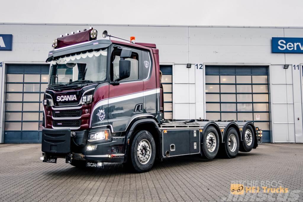 Scania R500 B8x2/*6NB m. Kroghejs Lastväxlare/Krokbilar