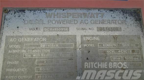 MultiQuip WHISPERWATT DCA150SSK Dieselgeneratorer