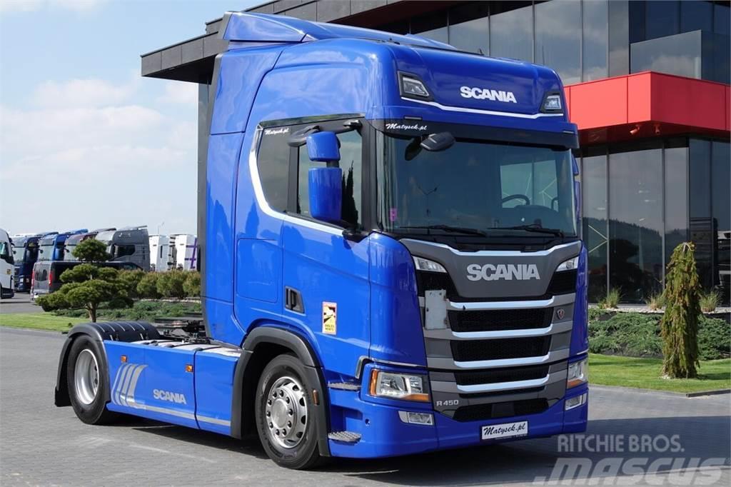 Scania R 450 / RETARDER / 2018 YEAR / LED / EURO 6 / Dragbilar