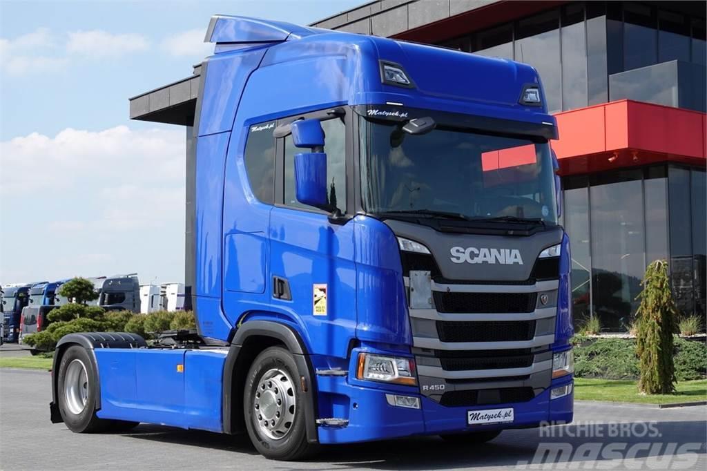Scania R 450 / RETARDER / 2018 ROK / Dragbilar