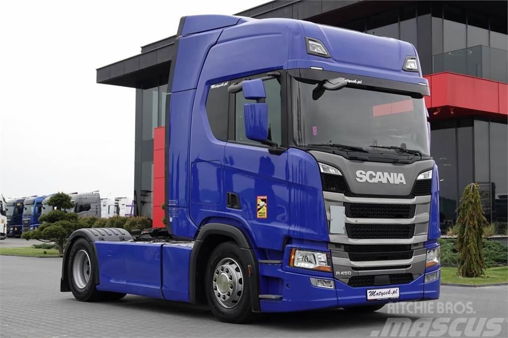 Scania R 450 / RETARDER / NAVI / NOWY MODEL / OPONY 100 % Dragbilar