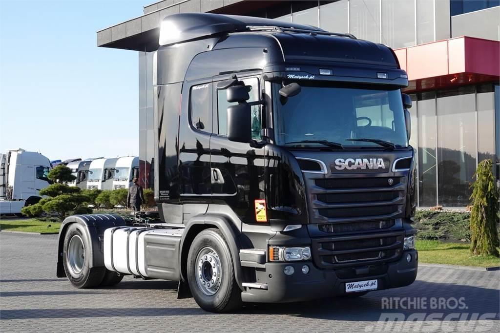 Scania R 580 / V8 / RETARDER / HIGHLINE / NAVI / SPROWADZ Dragbilar