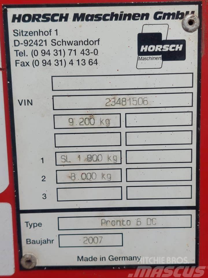 Horsch Pronto 6 DC med Doudrill Såmaskiner