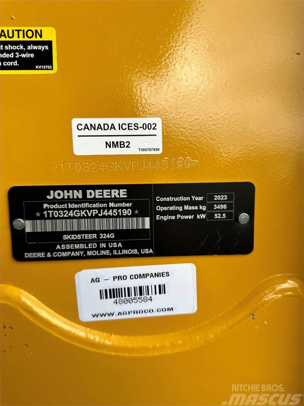John Deere 324G Kompaktlastare