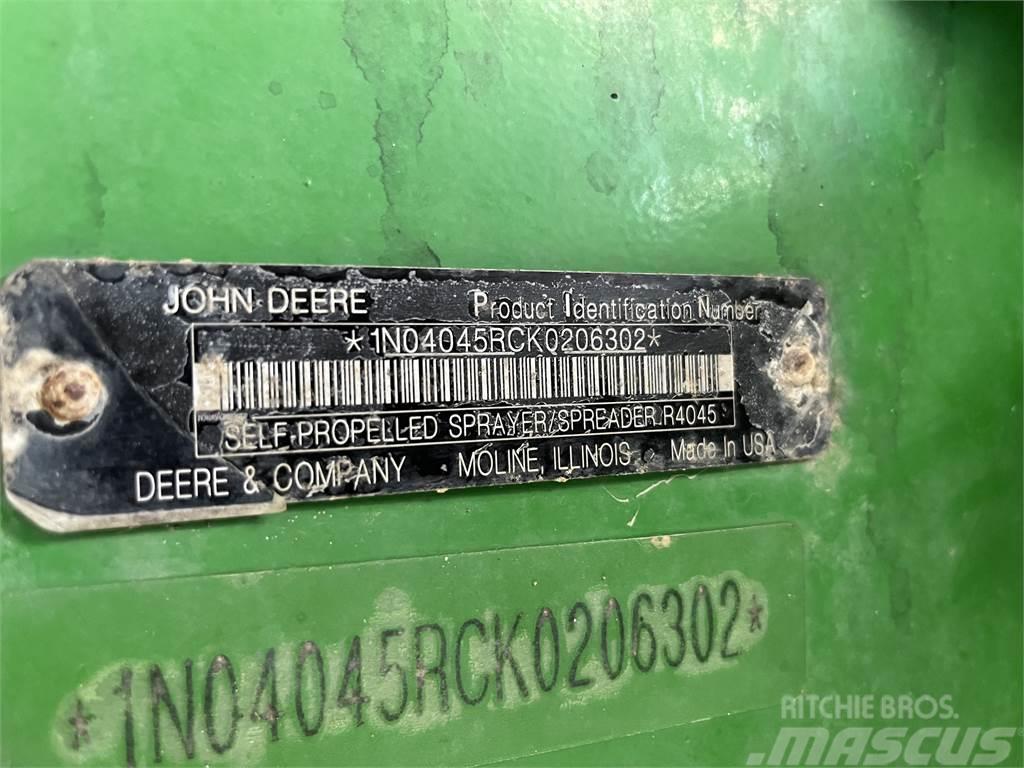 John Deere R4045 Dragna sprutor