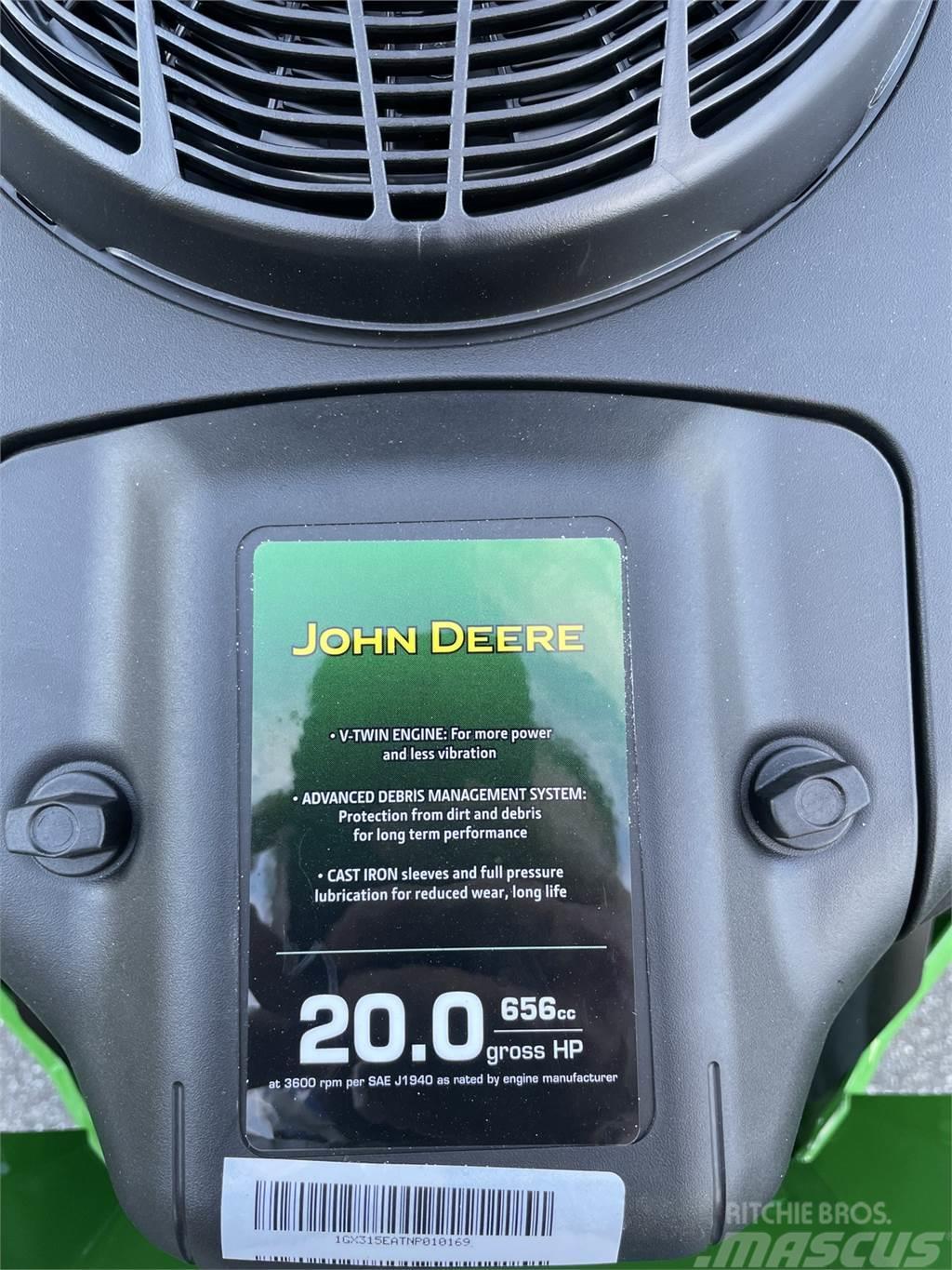 John Deere Z315E Nollsvängare
