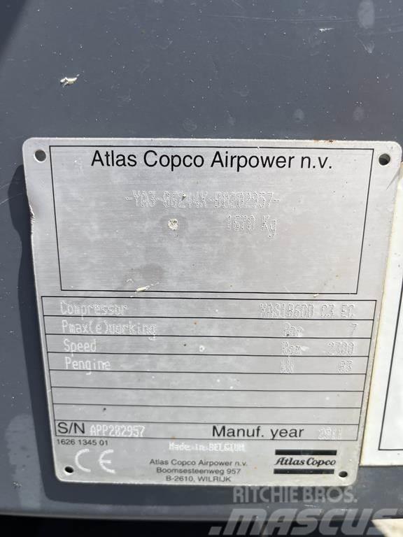 Atlas Copco XAS 186 DD Kompressorer