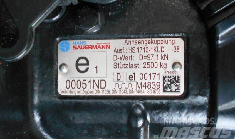  Sauermann Anhängekupplung HS 1710-1KUD Övriga traktortillbehör