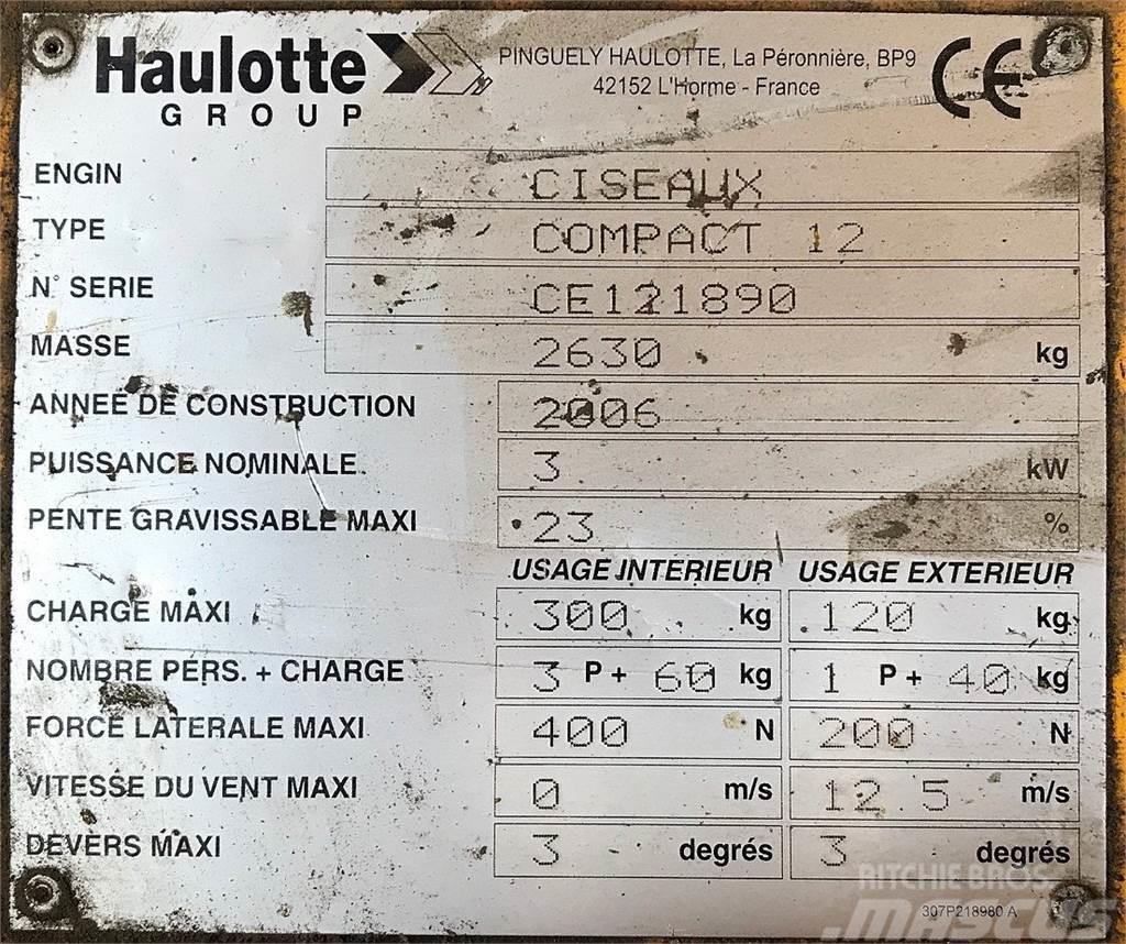 Haulotte COMPACT 12 Saxliftar