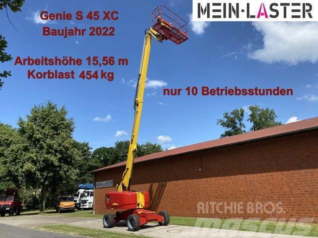 Genie S 45X 16 m max. 454 kg Korblast * Deutz Diesel Bomliftar