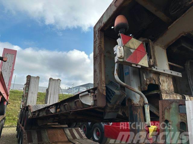 Goldhofer Tiefbett / Ausziehbar / Rampen Låg lastande semi trailer