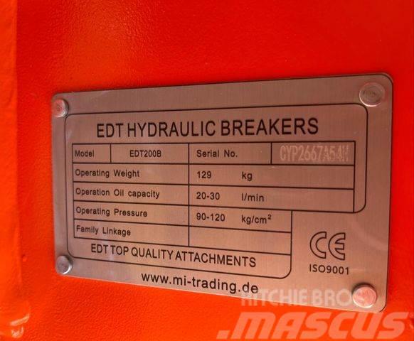  Hydraulikhammer EDT 200B - Passt 1,2 - 3 To Övrigt