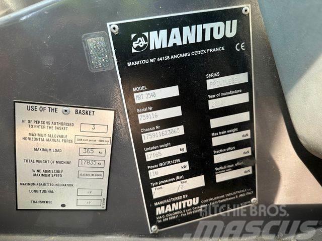 Manitou MRT 2540 P manipulator vin 065 Bomliftar