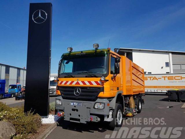 Mercedes-Benz Actros 2032 A 4x4 Bucher STKF 9500 Airport Sopmaskiner