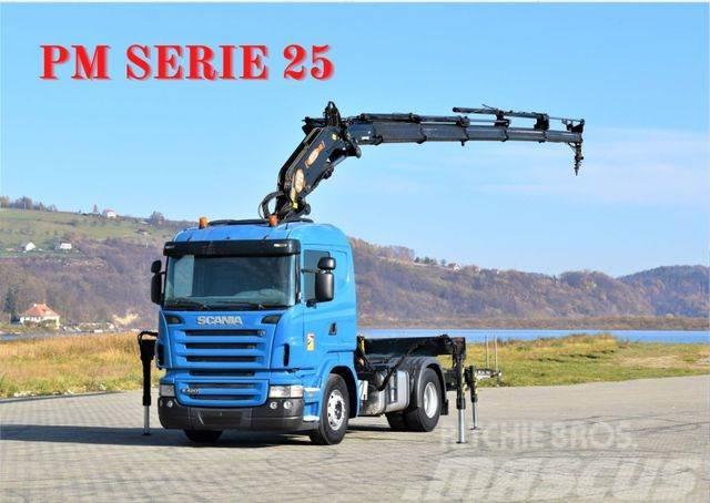 Scania R420 * Sattelzugmaschine + PM SERIE 25/FUNK *TOP Kranbilar