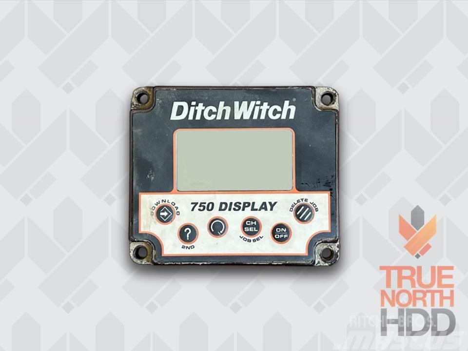Ditch Witch 750 Display Tillbehör och reservdelar till borrutrustning