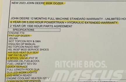 John Deere 950K LGP Bandschaktare