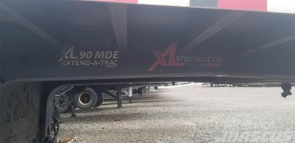  XL Specialized 90MDE WITH FLIP AXLE Låg lastande semi trailer