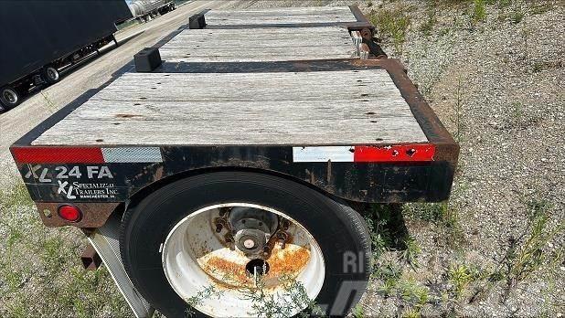  XL Specialized Flip Axle Låg lastande semi trailer