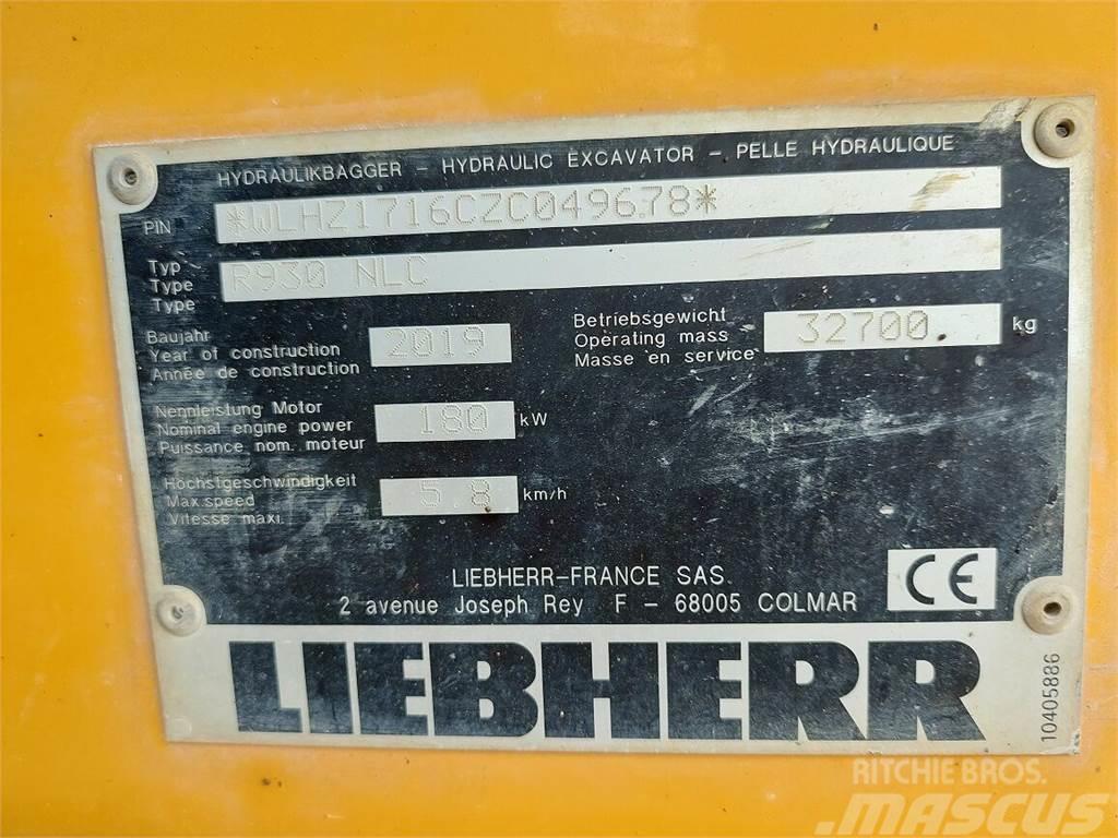 Liebherr R 930 NLC Bandgrävare
