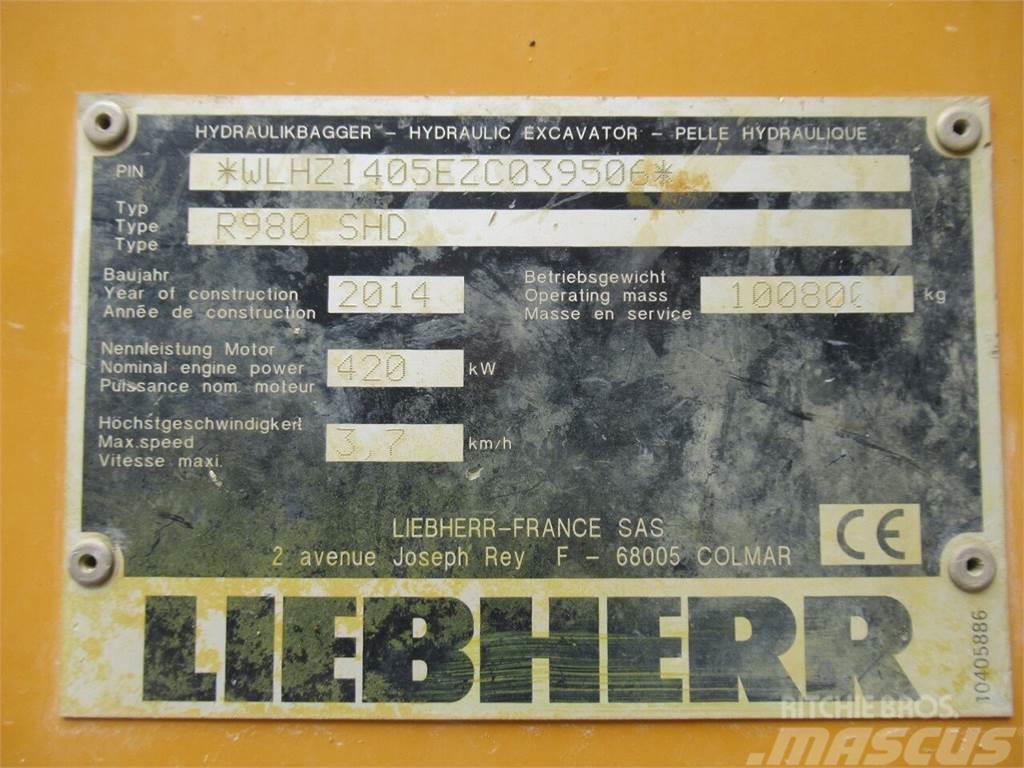 Liebherr R 980 SME Bandgrävare