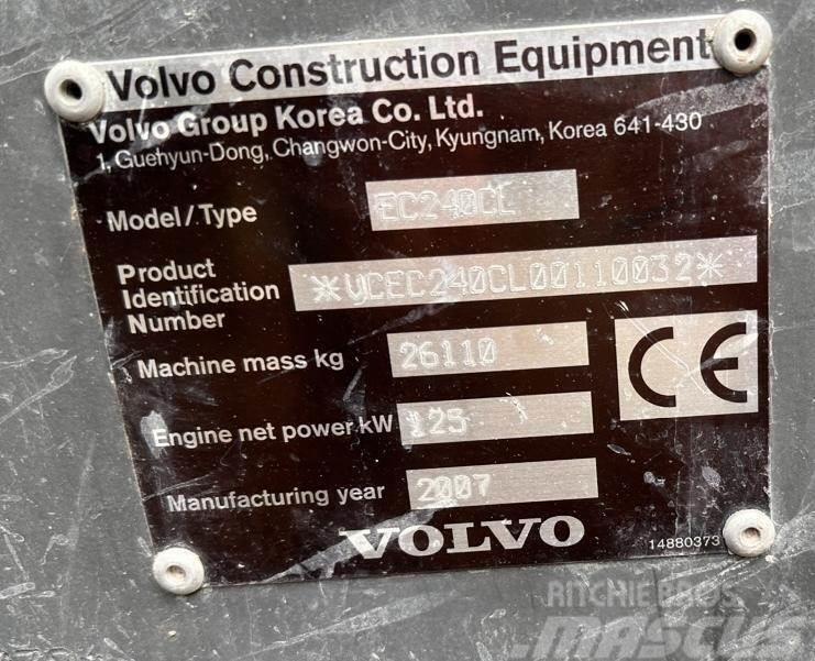 Volvo EC 240 CL Bandgrävare