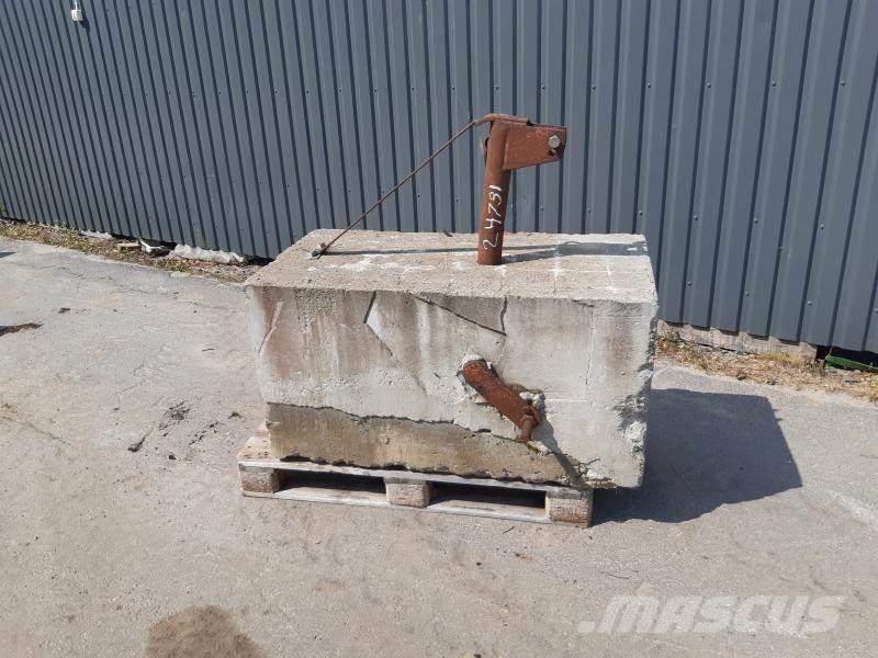  BAKVIKT CA 800KG 3- PUNGT Frontlastare och grävare