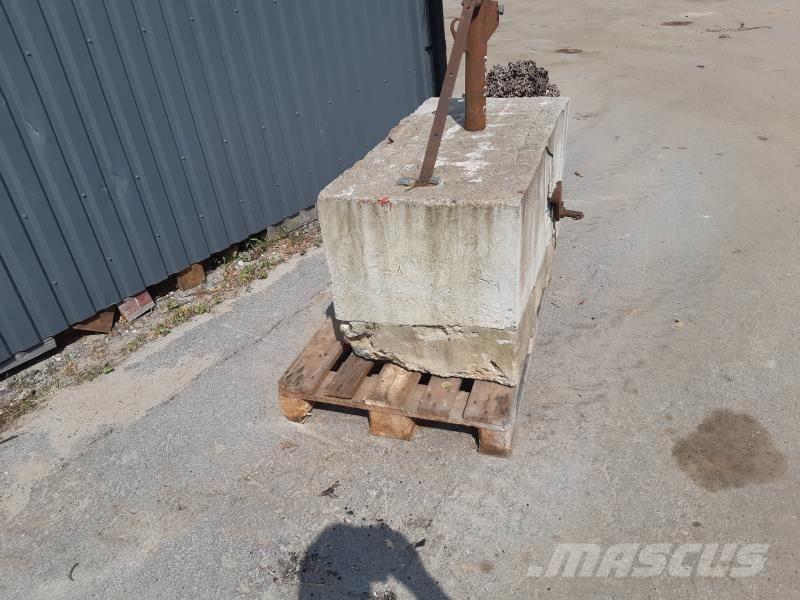 BAKVIKT CA 800KG 3- PUNGT Frontlastare och grävare