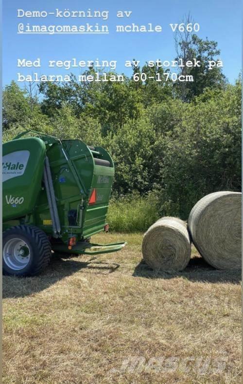 McHale MC Hale V660 En Rem Övriga vallmaskiner