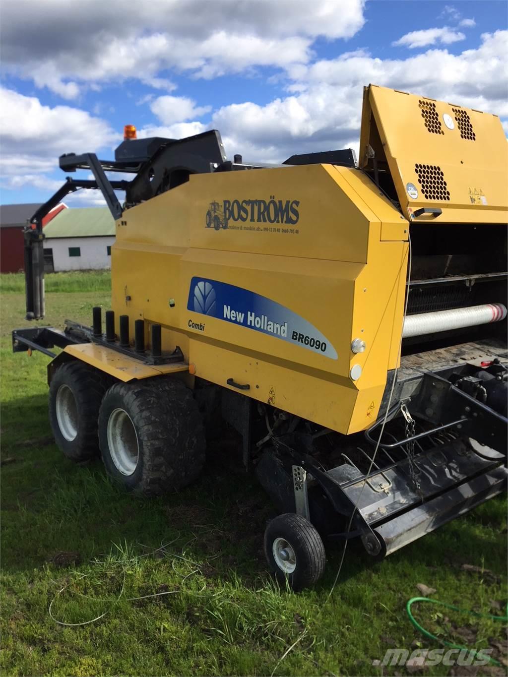 New Holland BR6090 Kombipress Övriga vallmaskiner