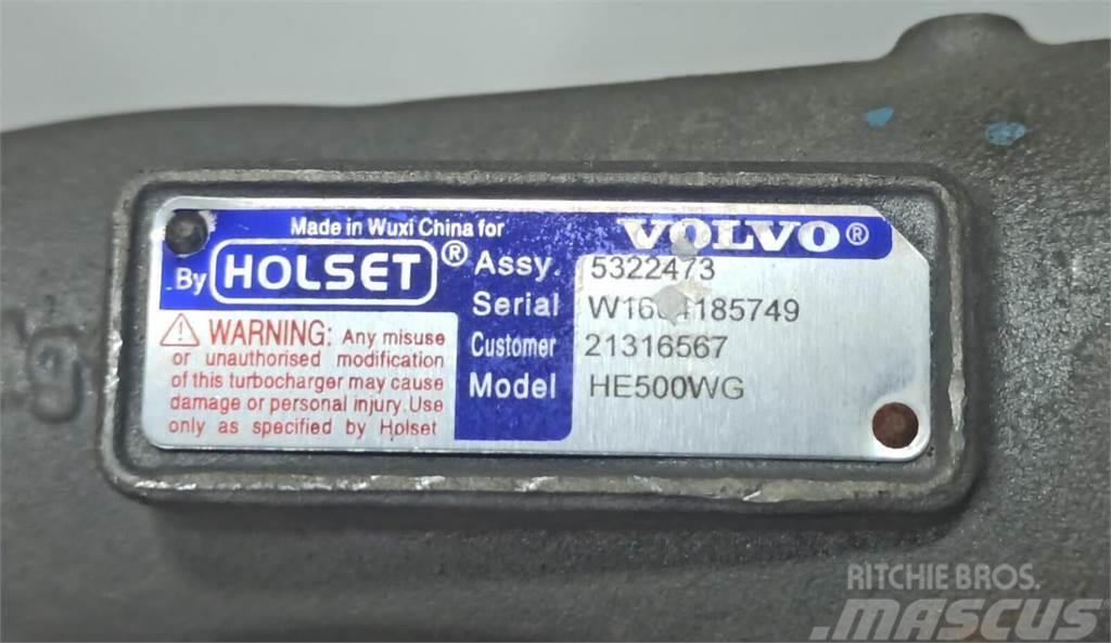 Holset /Tipo: D11 Turbocompressor HE500WG Volvo MD11 5322 Motorer